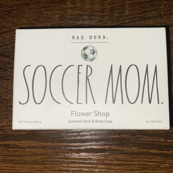 RAE DUNN Other - RAE DUNN SOCCER MOM SCENTED HAND & BODY SOAP NEW